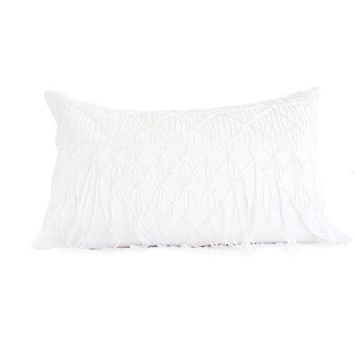 Cotton Feathers Striped Throw Pillow Iman Cotton Feather Throw Pillow